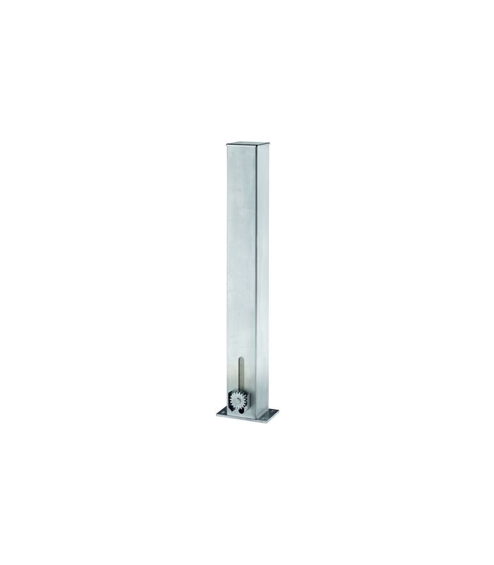 Schiebetor-Zahnstangenantrieb, 230V, ZA 600 S, mit 2-Kanal Handsender, Aluminium