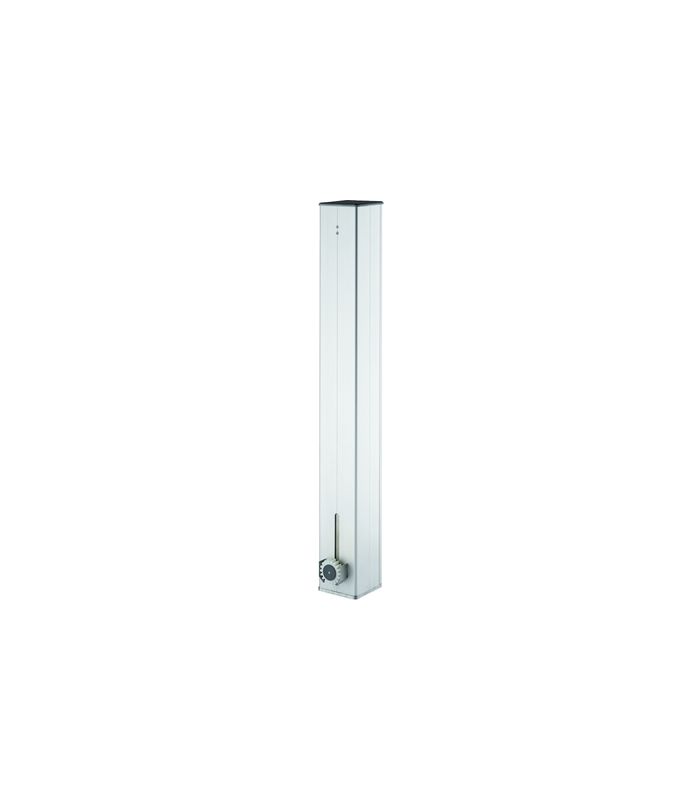 Schiebetor-Schiebetorantrieb, 230V, ZA 350 S, mit 2-Kanal Handsender, Aluminium