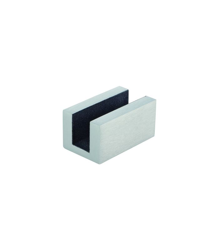 OT-Führung unten, GT-S 150, U-Führ., L 50mm, Aluminium, edelstahloptik, eloxiert
