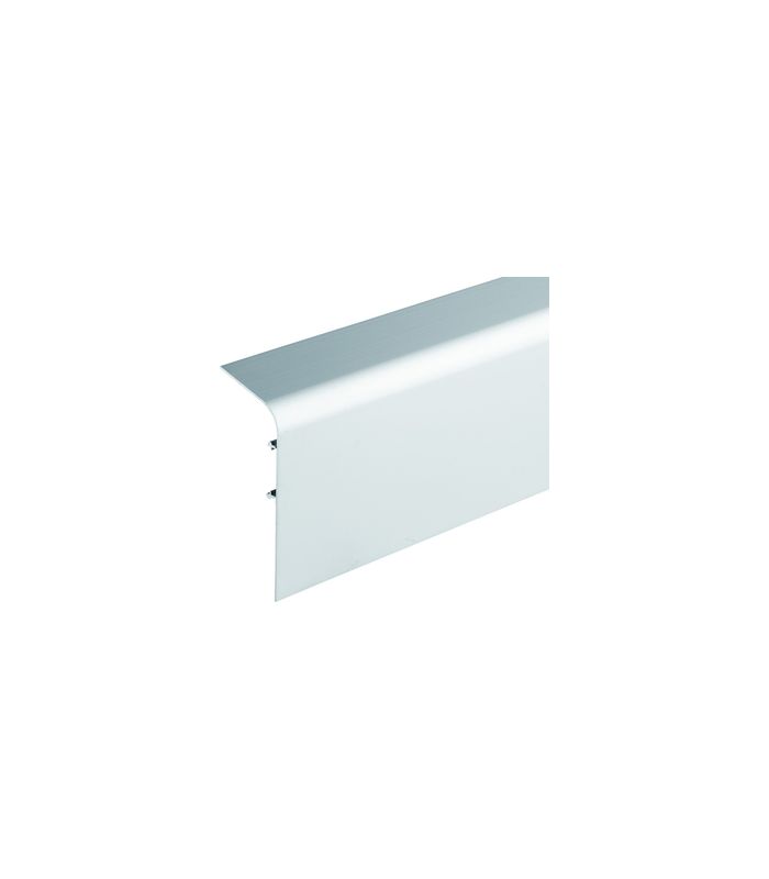 OT-Blende, 150 W, Aluminium, L 6000mm, silberfarbig eloxiert