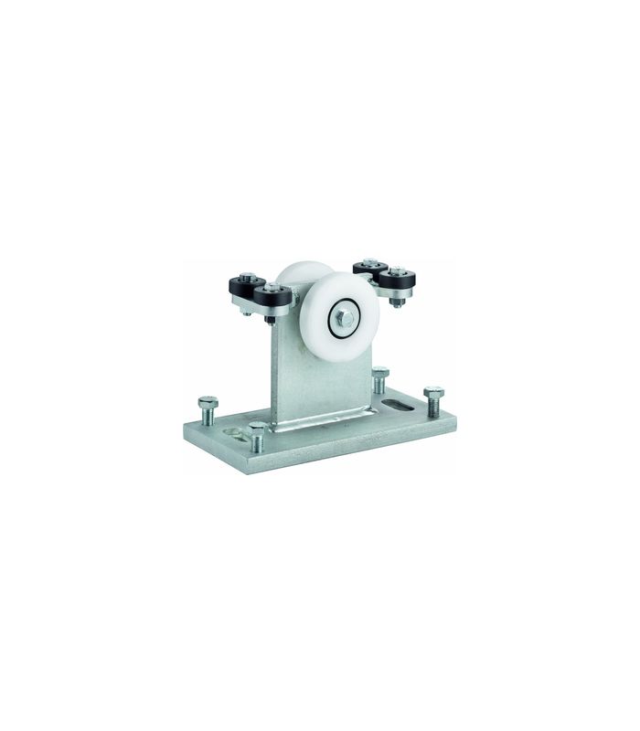 Rollapp., 950/1,1-paar., zum Anschrauben, für Prof.-Nr.950, L 150, blau chromatiert