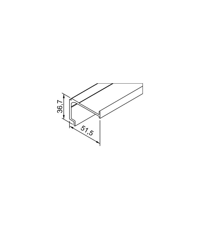 Schiebetür-Schrauben-Set, für Montageschiene, M5x10mm