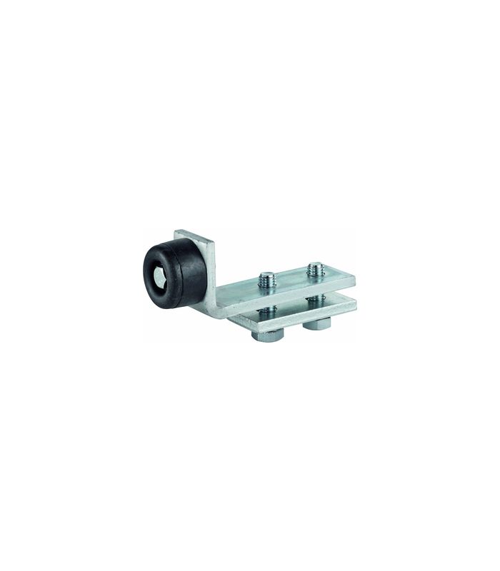 Schiebetor-Schienenstopper, 1700 P/2, Stahlblau chromatiert verzinkt