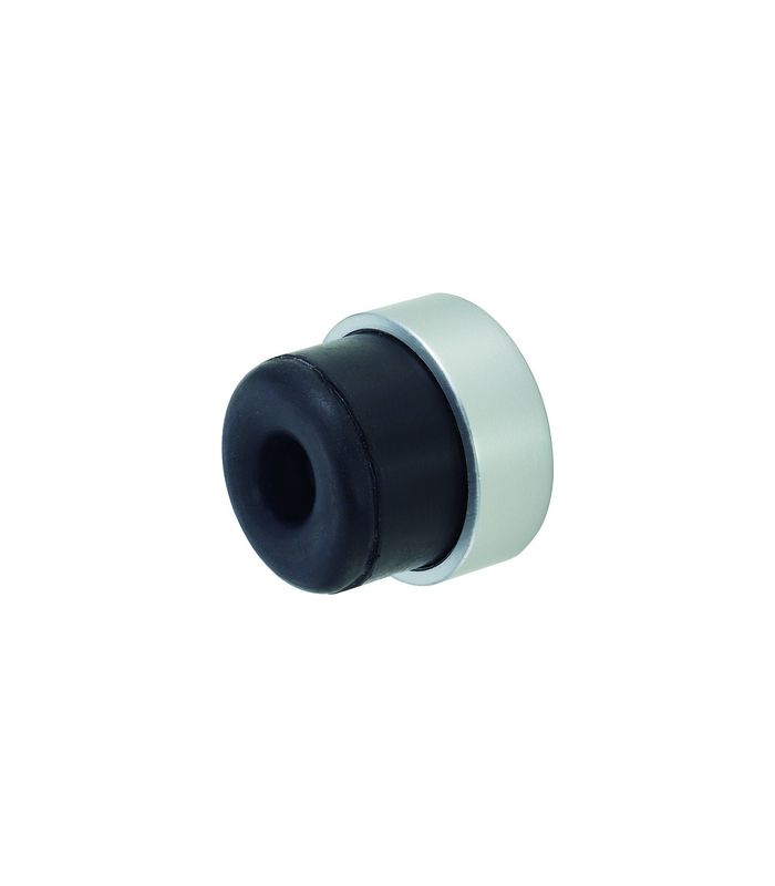 Wandpuffer, mit einseitigem Gummipuffer, 2006, Ø 35mm, L 30mm, dunkelbraun