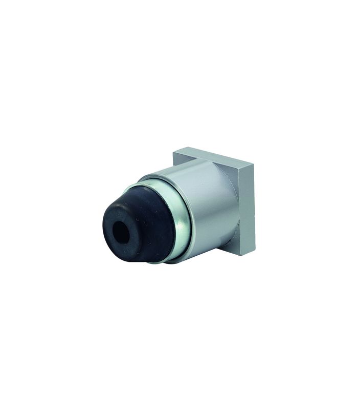 Wandpuffer, mit gefedertem Gummipuffer, 2020, Ø 60mm, L 90mm, stahl
