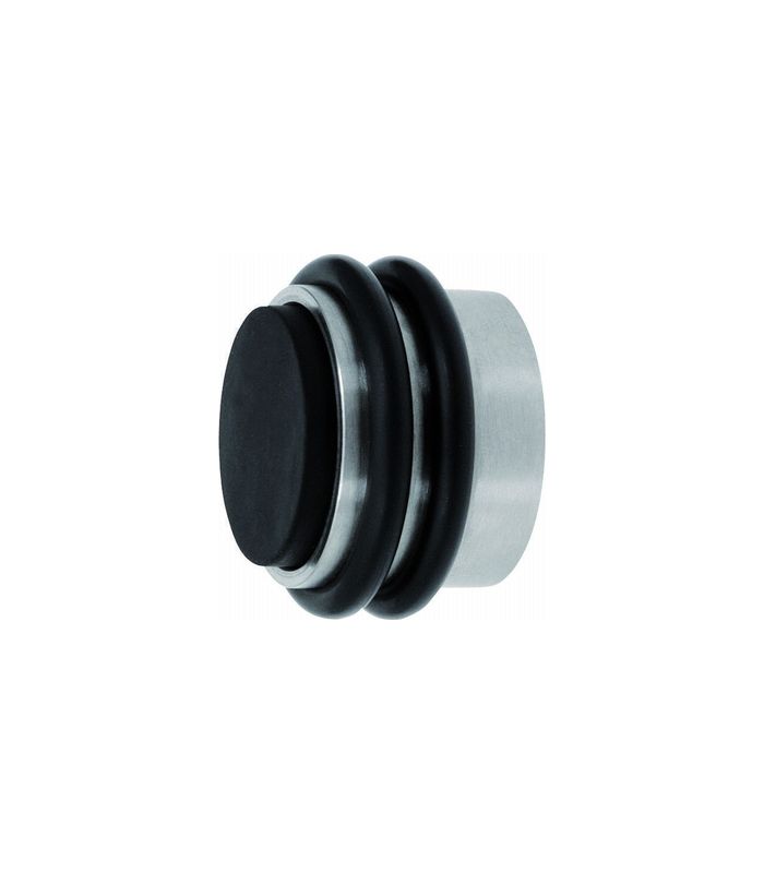 KWS 2053 Türpuffer Ø42mm, silbern eloxiert Pu.schw