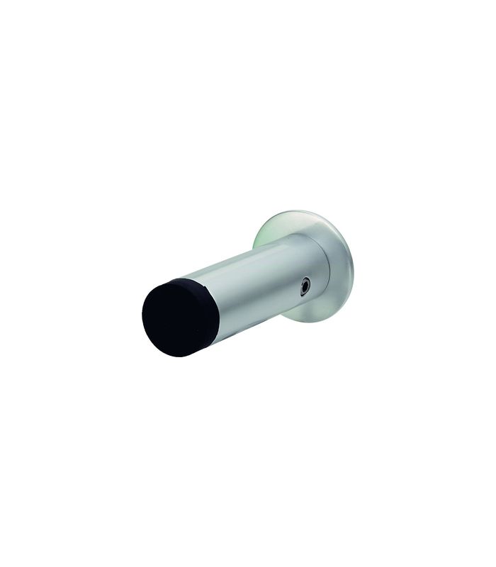 Wandpuffer, mit Rosette, 2076, Ø 30mm, L 100mm, messing
