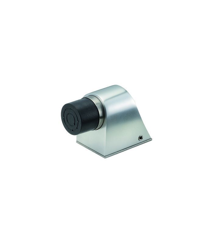 Bodentürstopper, 2124, H 72mm, Aluminium, dunkelbraun einbrennlackiert