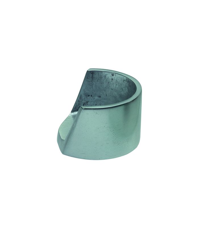 Pufferkappe, 2517, für Türpuffer, Ø 40mm, H 28mm, dunkelbraun eloxiert gebeizt