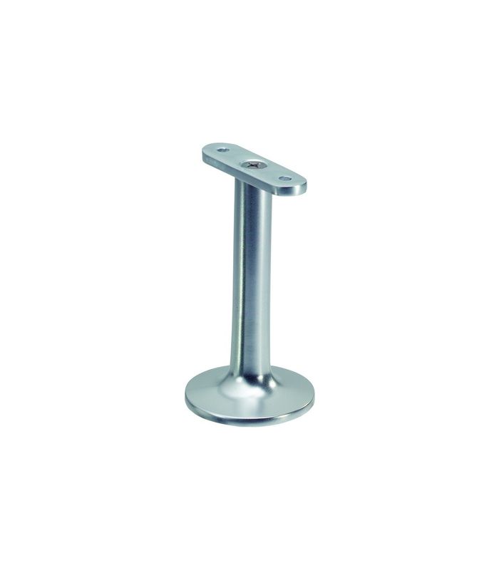 GA-Trennwandstütze, 4060, Aluminium, neusilberfarbig, eloxiert, H 100 mm