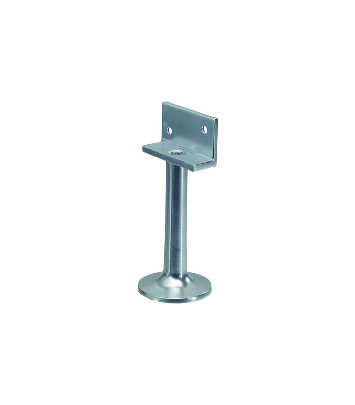 GA-Trennwandstütze, 4061, Aluminium, neusilberfarbig, eloxiert, H 100 mm
