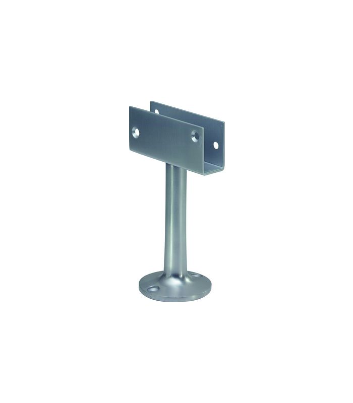 GA-Trennwandstütze, 4069, Aluminium, naturfarbig, eloxiert, H 100 mm