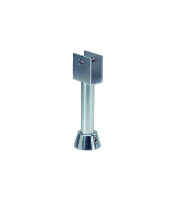 GA-Trennwandstütze, 4222, Aluminium, naturfarbig, eloxiert, H 120 mm