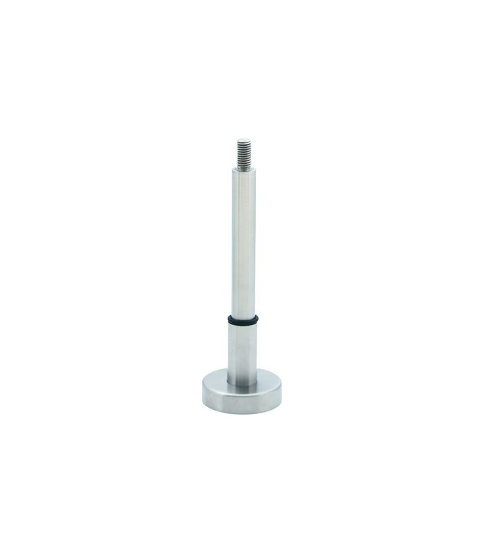 GA-Trennwandstütze, 4290, Aluminium, naturfarbig, eloxiert, Höhe: 145-185 mm