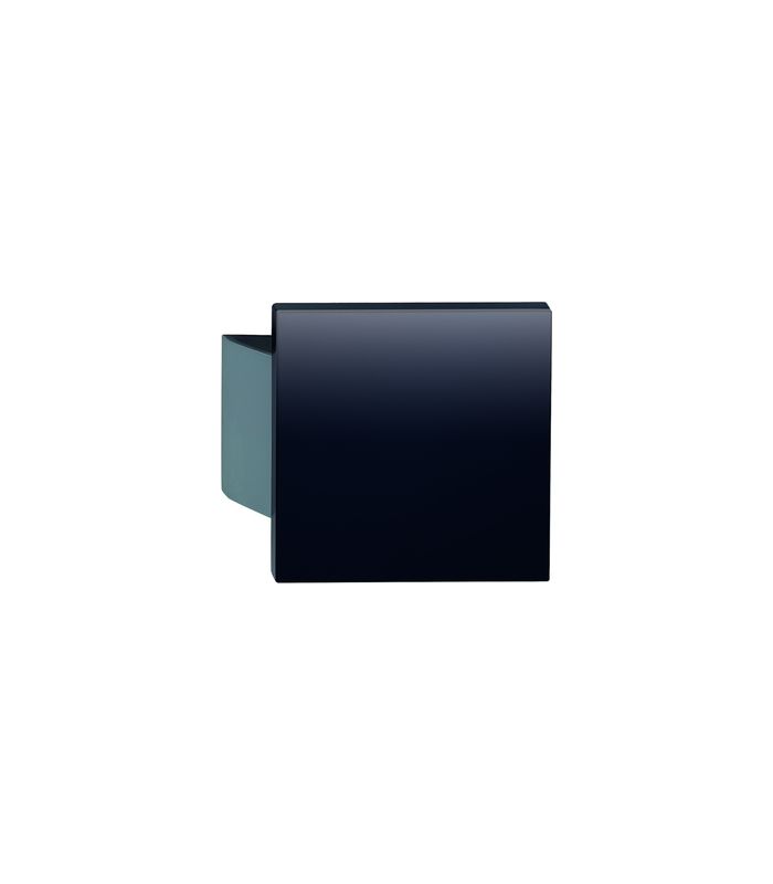 HT-Griffplatte, 8210, Quadrat, BA50, Ø 18, Aluminium messingfarbig
