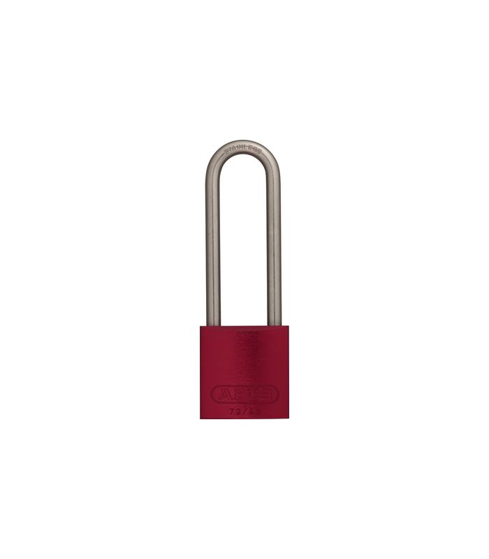 AV - Vorhangschloss, Titalium 72IB/40HB75, TITALIUM™-Spezialaluminium rot