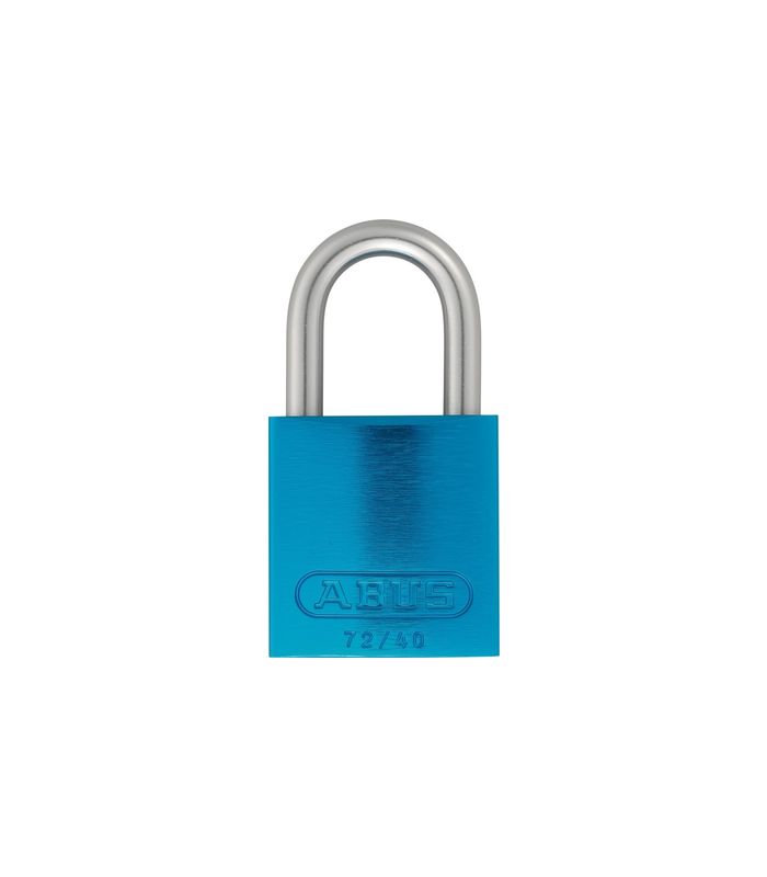 AV - Vorhangschloss, LoveLock 72LL/40, Aluminium türkis