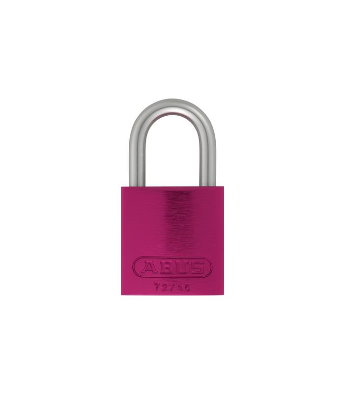 AV - Vorhangschloss, LoveLock 72LL/40, Aluminium pink