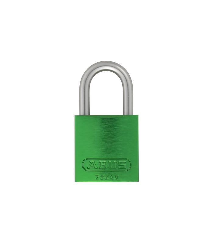 AV - Vorhangschloss, LoveLock 72LL/40, Aluminium hellgrün