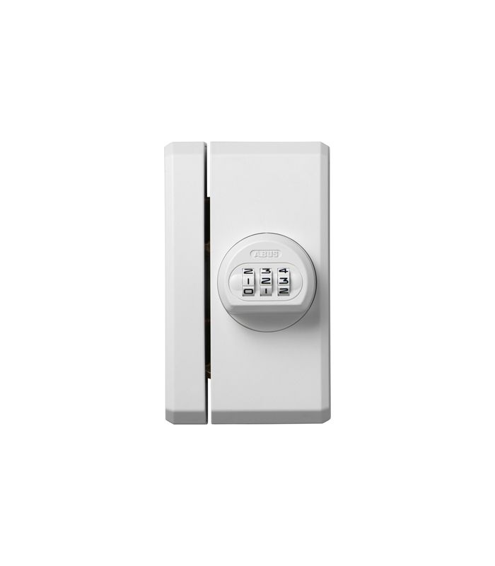 Fenster- Zahlenschloss, mit Zahlencode, FTS106, verschiedenschließend, Stahl weiß