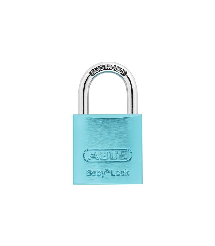AV - Vorhangschloss, BabyLock 645TI/30, TITALIUM™-Spezialaluminium hellblau