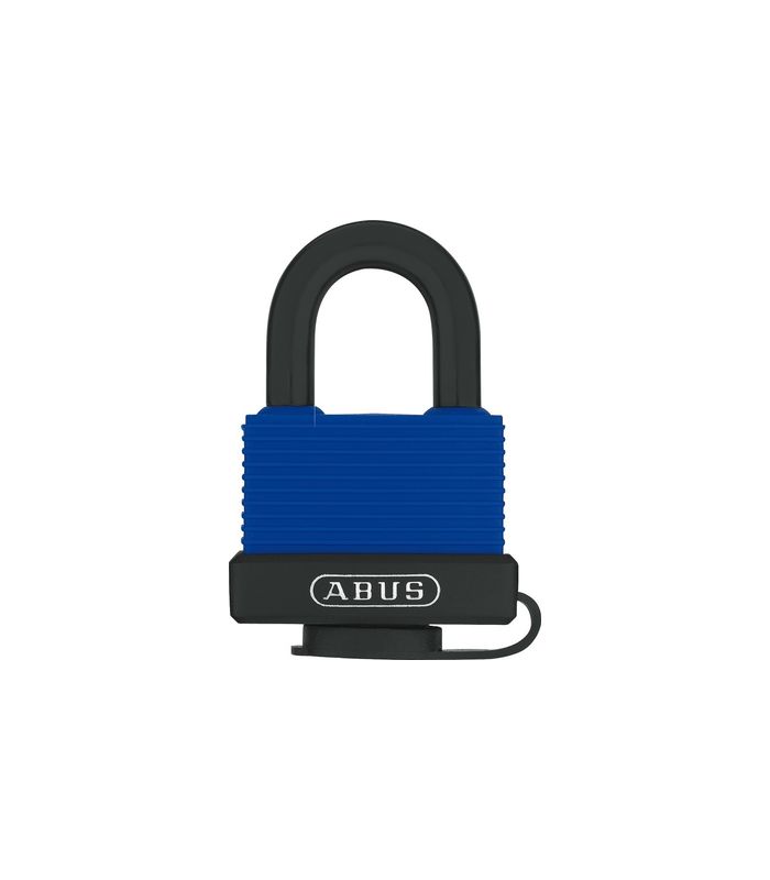 AV - Vorhangschloss, Aqua Safe 70IB/45, Messing massiv blau