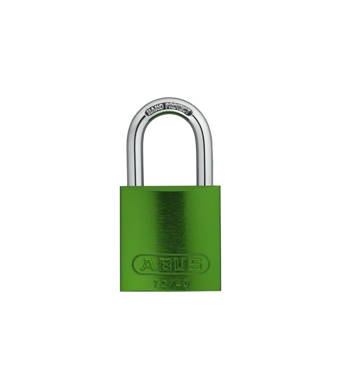 AV - Vorhangschloss, Titalium 72/40, TITALIUM™-Spezialaluminium grün