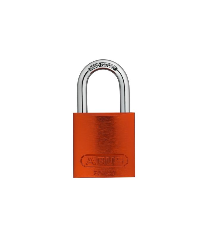 AV - Vorhangschloss, Titalium 72/40, TITALIUM™-Spezialaluminium orange