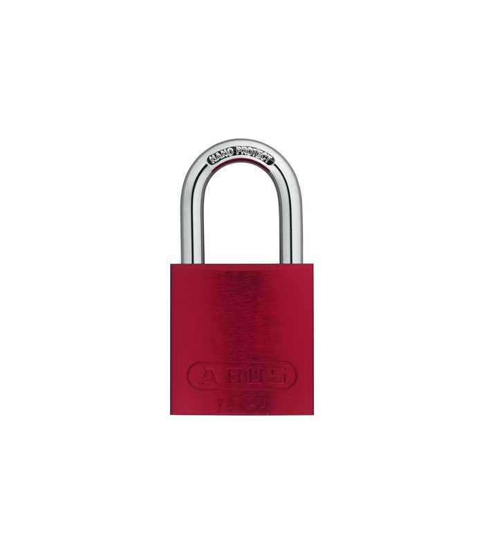 AV - Vorhangschloss, Titalium 72/40, TITALIUM™-Spezialaluminium rot