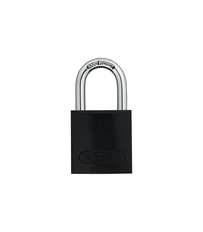 AV - Vorhangschloss, Titalium 72/40, TITALIUM™-Spezialaluminium schwarz