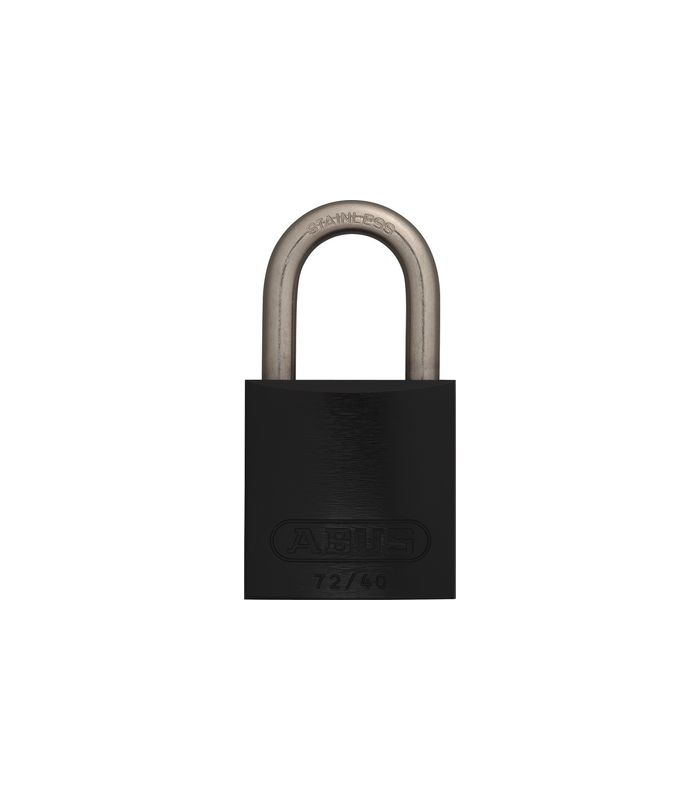 AV - Vorhangschloss, Titalium 72IB/40, TITALIUM™-Spezialaluminium schwarz