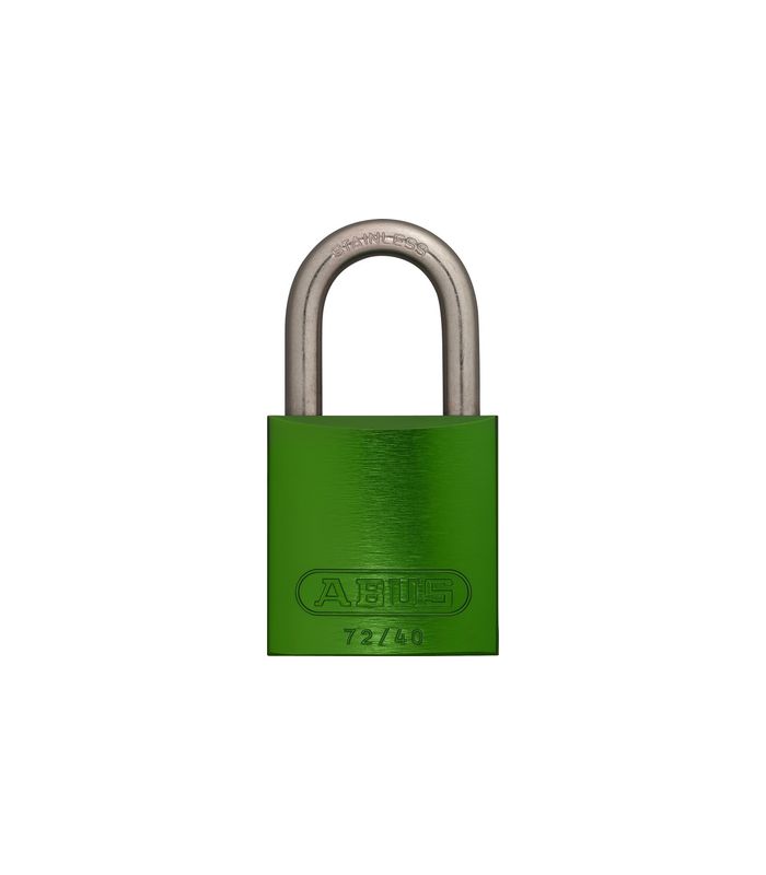 AV - Vorhangschloss, Titalium 72IB/40, TITALIUM™-Spezialaluminium grün