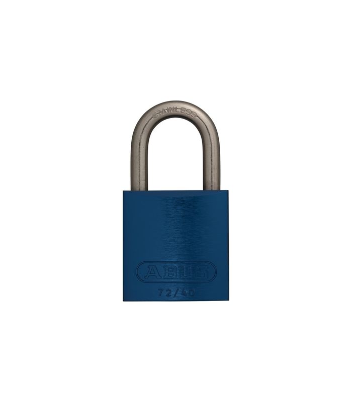 AV - Vorhangschloss, Titalium 72IB/40, TITALIUM™-Spezialaluminium blau