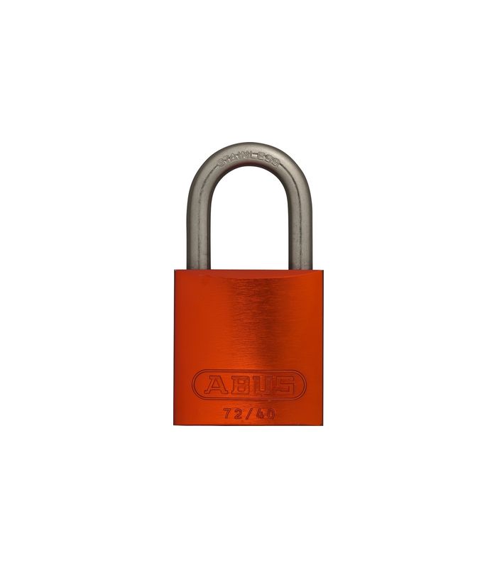 AV - Vorhangschloss, Titalium 72IB/40, TITALIUM™-Spezialaluminium orange