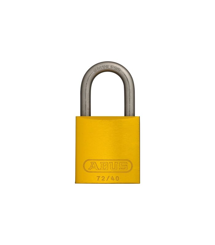 AV - Vorhangschloss, Titalium 72IB/40, TITALIUM™-Spezialaluminium gelb