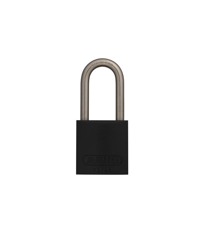 AV - Vorhangschloss, Titalium 72IB/40HB40, TITALIUM™-Spezialaluminium schwarz