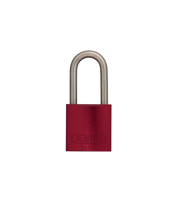AV - Vorhangschloss, Titalium 72IB/40HB40, TITALIUM™-Spezialaluminium rot