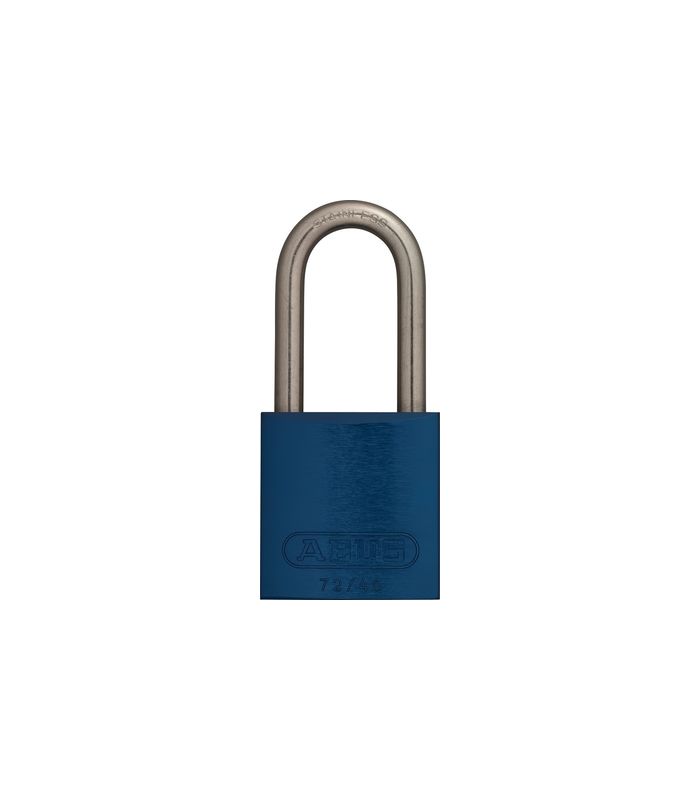 AV - Vorhangschloss, Titalium 72IB/40HB40, TITALIUM™-Spezialaluminium blau
