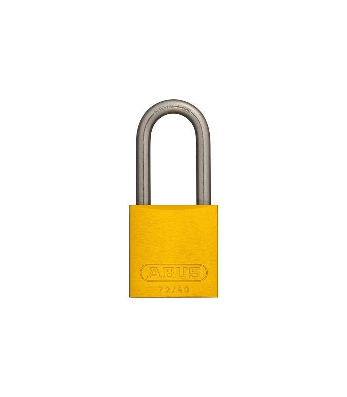 AV - Vorhangschloss, Titalium 72IB/40HB40, TITALIUM™-Spezialaluminium gelb