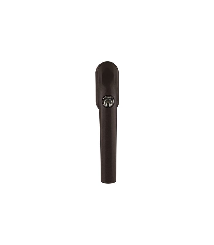 Fenster-Fenstergriff, abschließbar FG300 CL/DFNLI, verschiedenschließend, DIN Links-Rechts, 7/32-44mm, braun