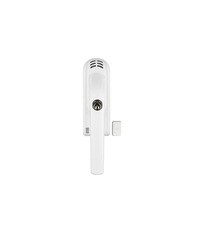 Drehkipp-Fenstergriff, mit Alarm FG300A CL/DFNLI, verschiedenschließend, DIN Links-Rechts, 7/32-44mm, weiß