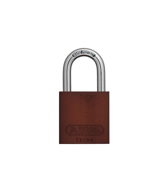 AV - Vorhangschloss, Titalium 72/40, TITALIUM™-Spezialaluminium braun