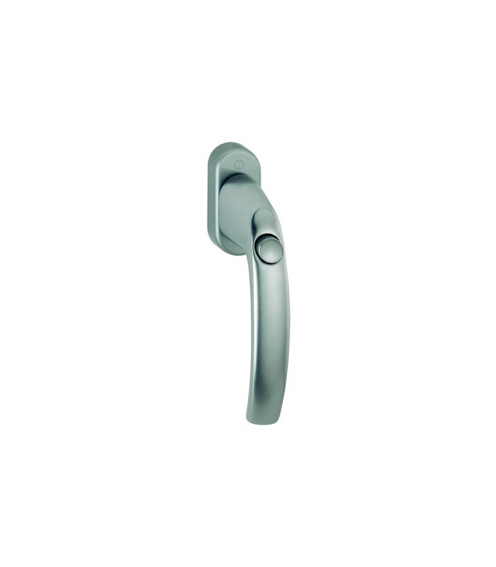 Drehkipp-Fenstergriff, abschließbar, Atlanta 0530SV/U26, DIN Links-Rechts, 7/37mm, stahlfarbig