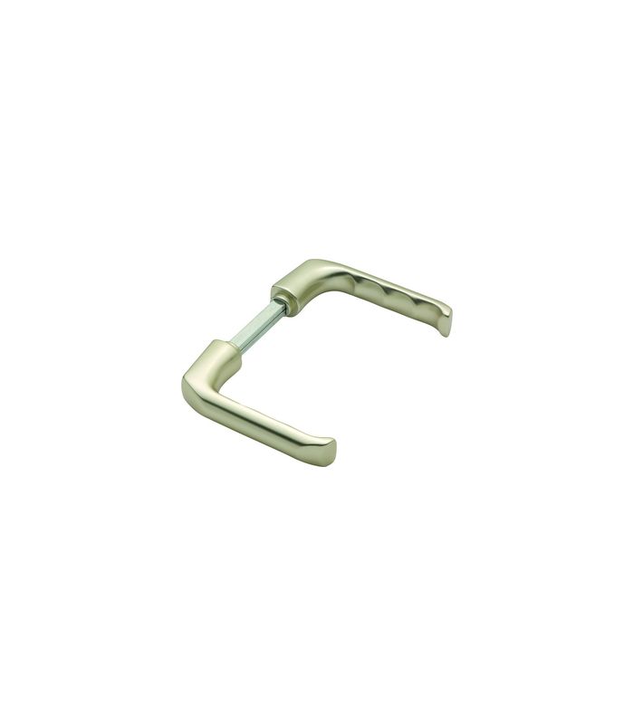 HOPPE Drückerpaar London 113H, 10mm, DIN Links-Rechts, Türstärke min. 67mm, Türstärke maximal 77mm, neusilberfarben, eloxiert, DIY