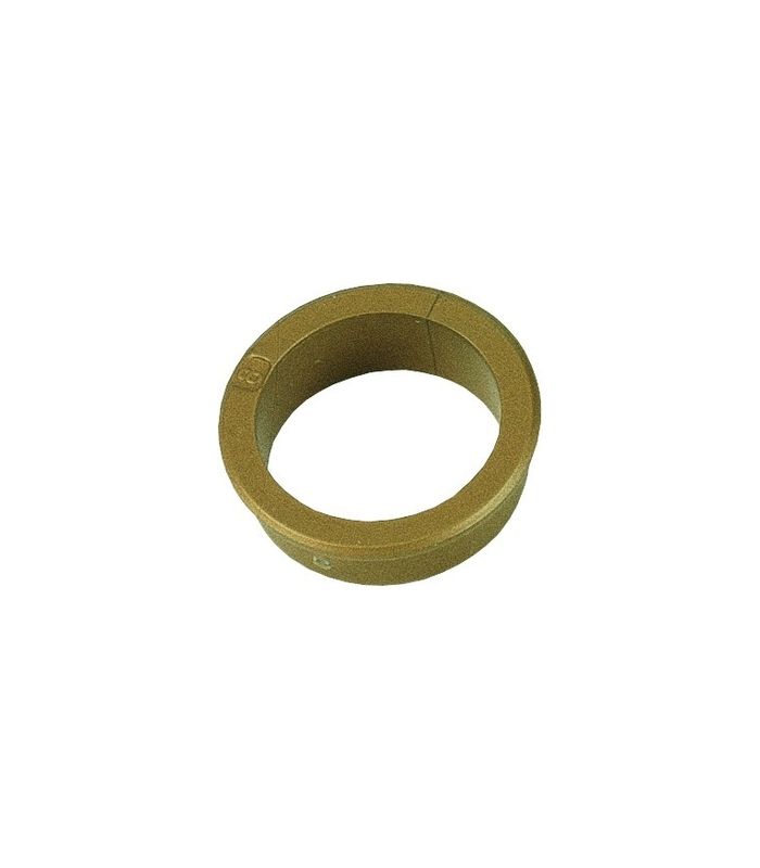 Türdrücker- Führungsring, Innendurchmesser 18,1mm, Kunststoff, goldfarbig