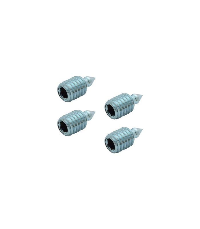 Madenschraube, für Profilstifte, 4er Set, SchraubenØ metr. M6, Länge 12mm, Metall verzinkt, DIY