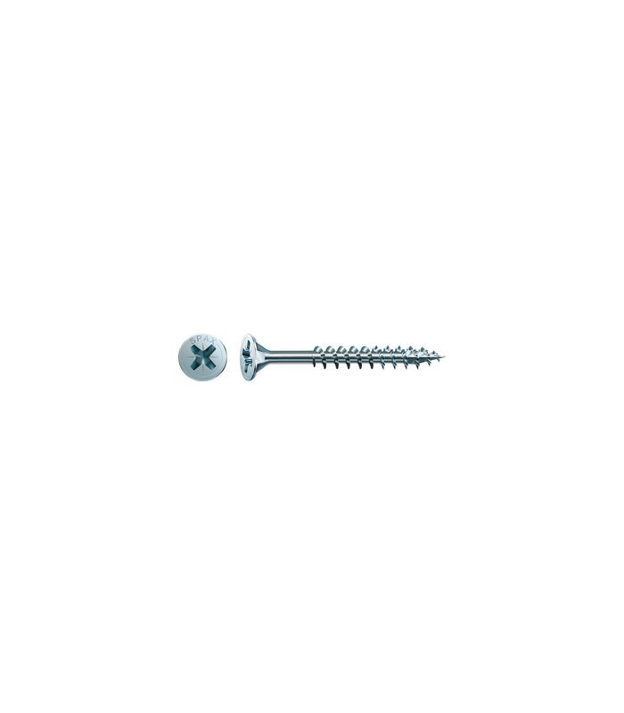 Spax Universalschraube Senkkopf 4,5x40mm,Teilgw,Kreuzschlitz Z2,WIROX
