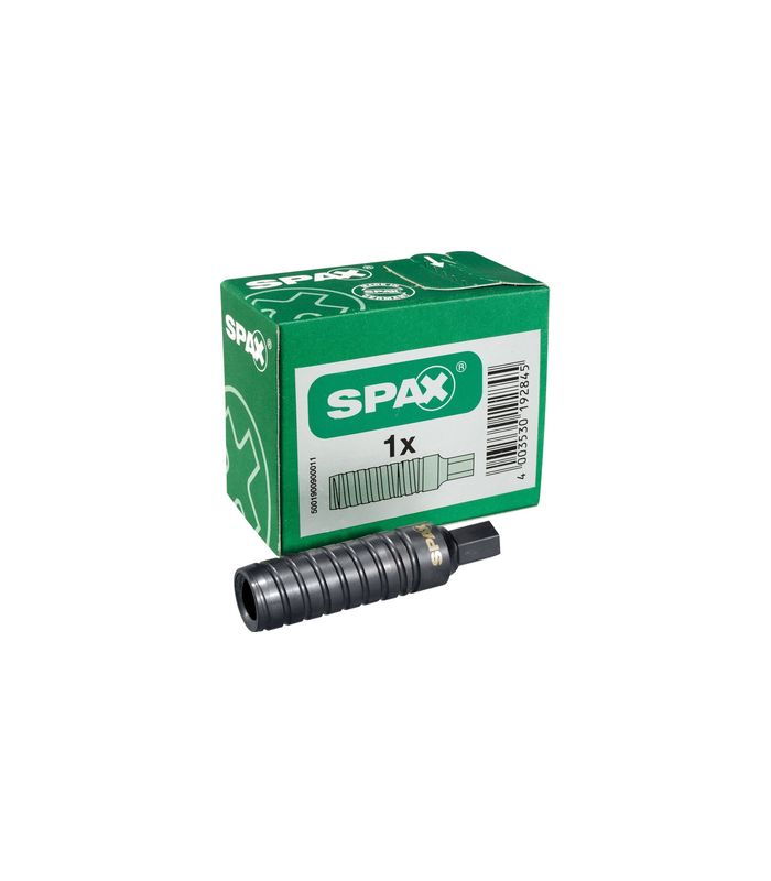 SPAX® Einschraubhülse, HBS-Gewindestange 1/4" BIT-Aufnahme mit Sprengring