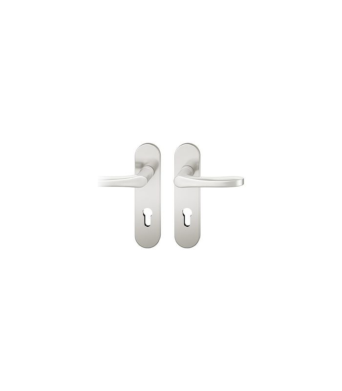 Drückergarnitur 12 1106 KS oval ,PZ72/8,h-bronze,TS 39-58