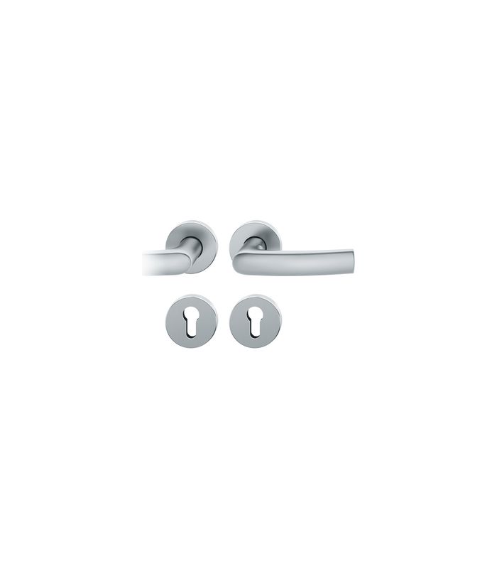 Drückergarnitur 72 1015 Rosette rund ,PZ,8,DR,ER,TS39-48,AGL3